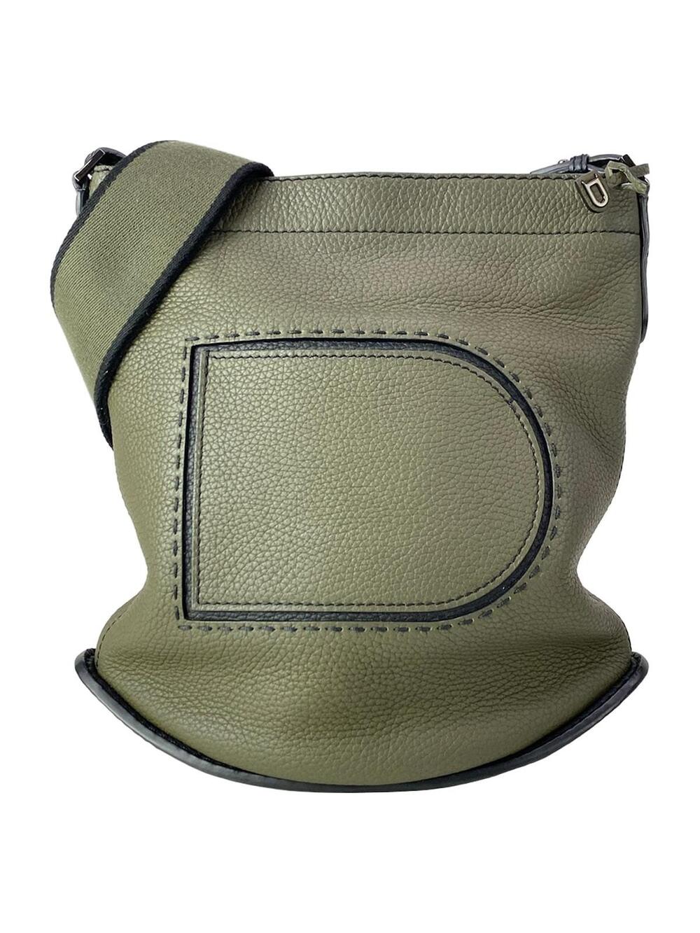 Delvaux Pan - Khaki Black Trillon Soft #302218D10B